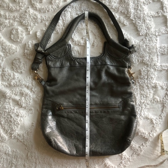 VINTAGE Foley + Corinna Leather Mid City Tote Bag - Picture 4 of 6